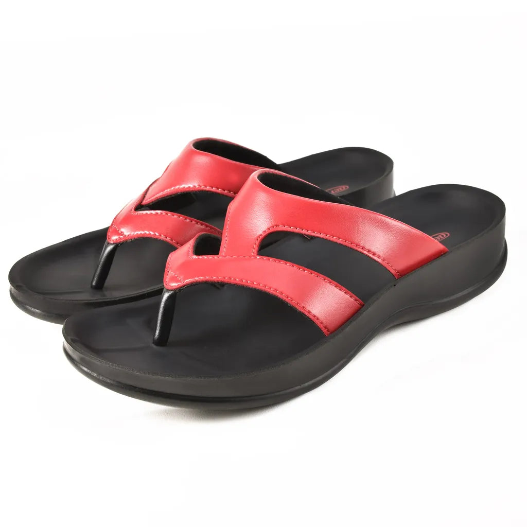 Aerothotic - Raido Women’S Strappy Sandals, Red